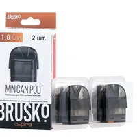 Картридж - Brusko - Minican - 0.8 ohm - (Черный) (кр.2)